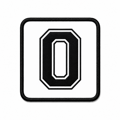 Patch Beyaz Harf Arma - 30 Harf Seçeneği