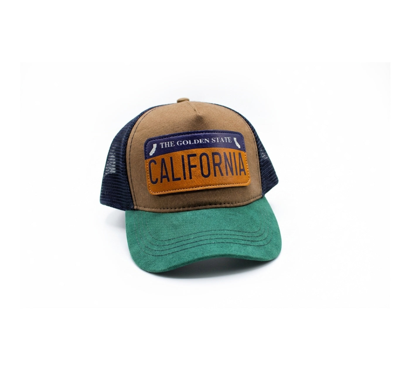 CALIFORNIA THE GOLDEN STATE - kahve-yesil