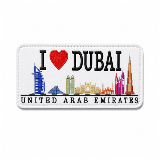 Patch Arma - I Love Dubai United Arab Emirates