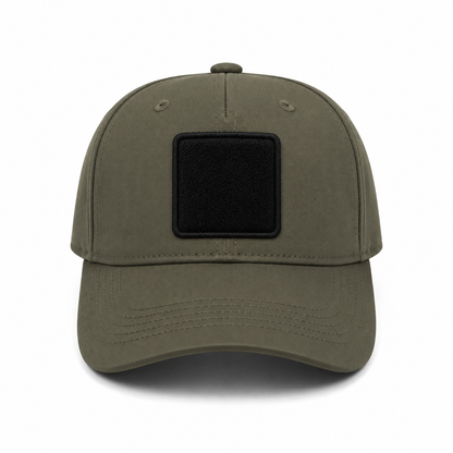 Kare Arma Patch Şapka Kapalı (11 Renk)