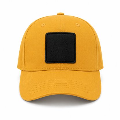 Kare Arma Patch Şapka Kapalı (11 Renk)