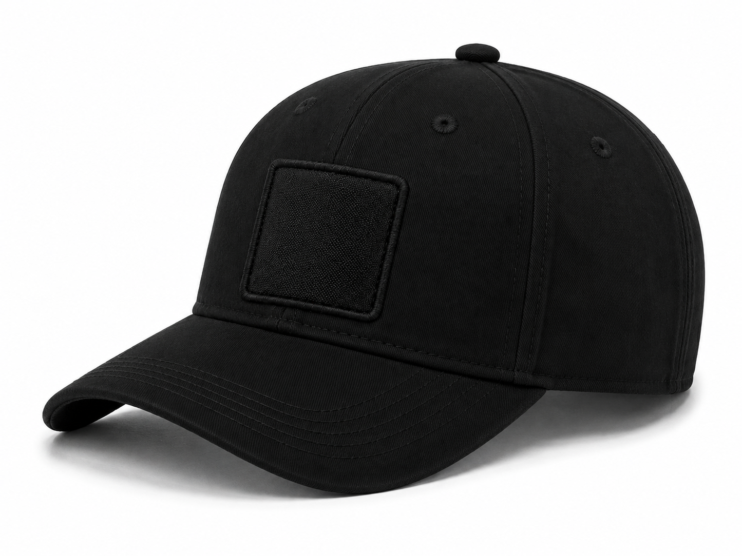 Kare Arma Patch Şapka Kapalı (11 Renk)