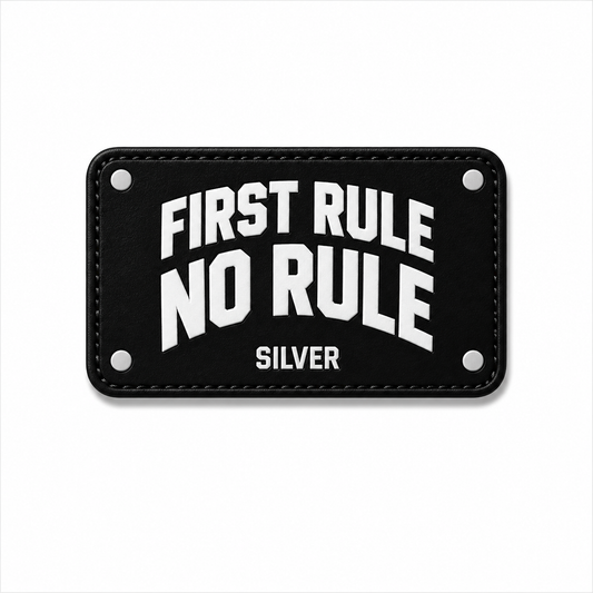 Patch Arma - First Rule No Rule Silver