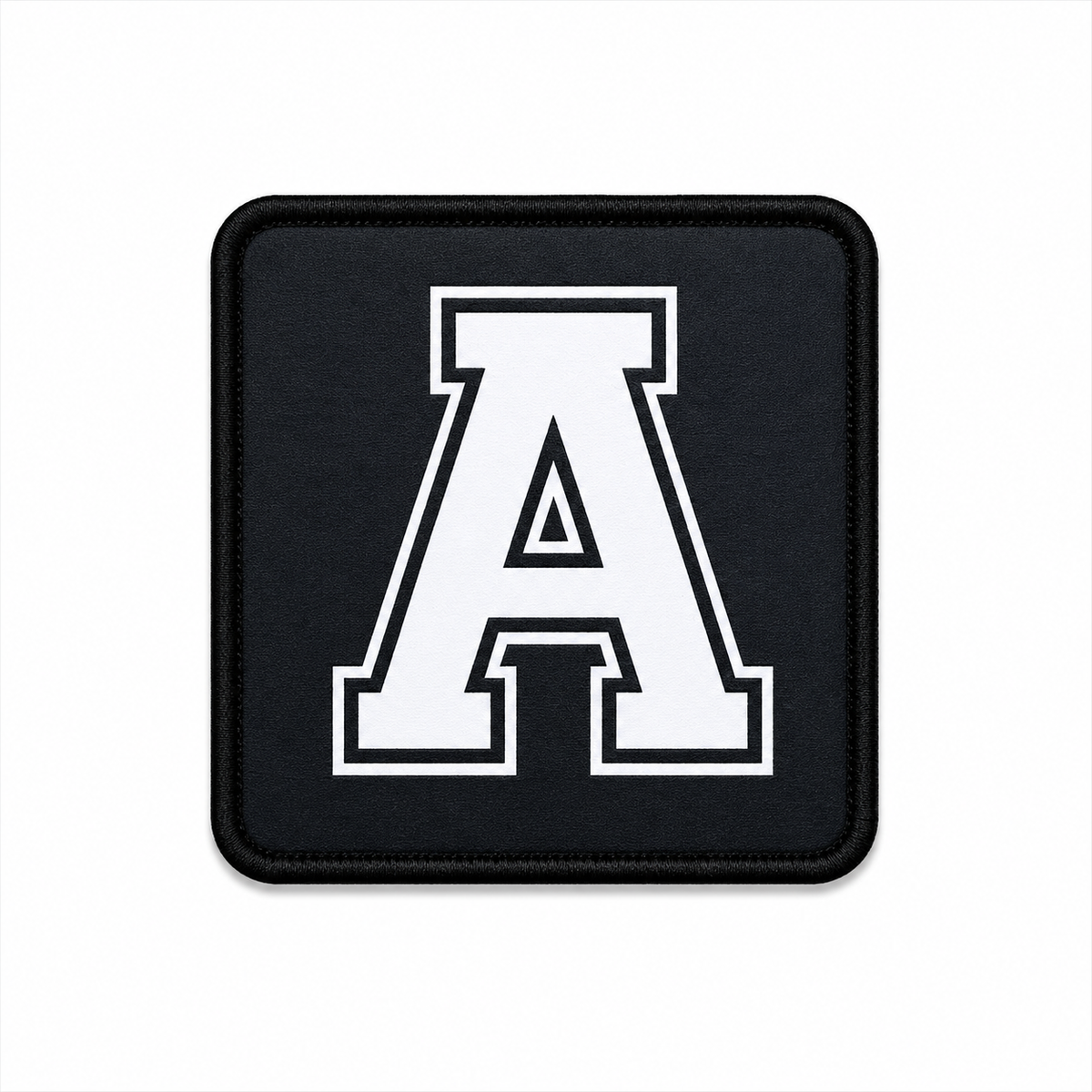 Patch Siyah Harf Arma - 30 Harf Seçeneği