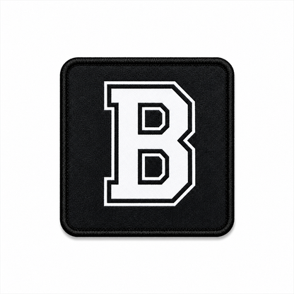 Patch Siyah Harf Arma - 30 Harf Seçeneği