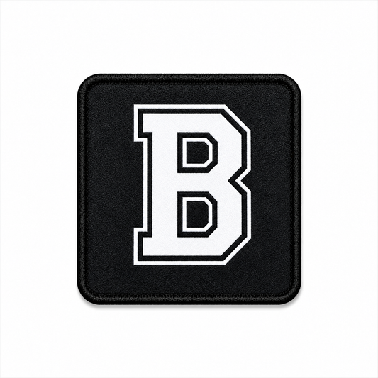 Patch Siyah Harf Arma - 30 Harf Seçeneği