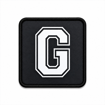 Patch Siyah Harf Arma - 30 Harf Seçeneği