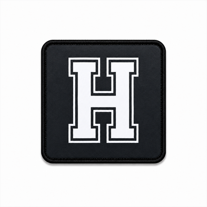 Patch Siyah Harf Arma - 30 Harf Seçeneği