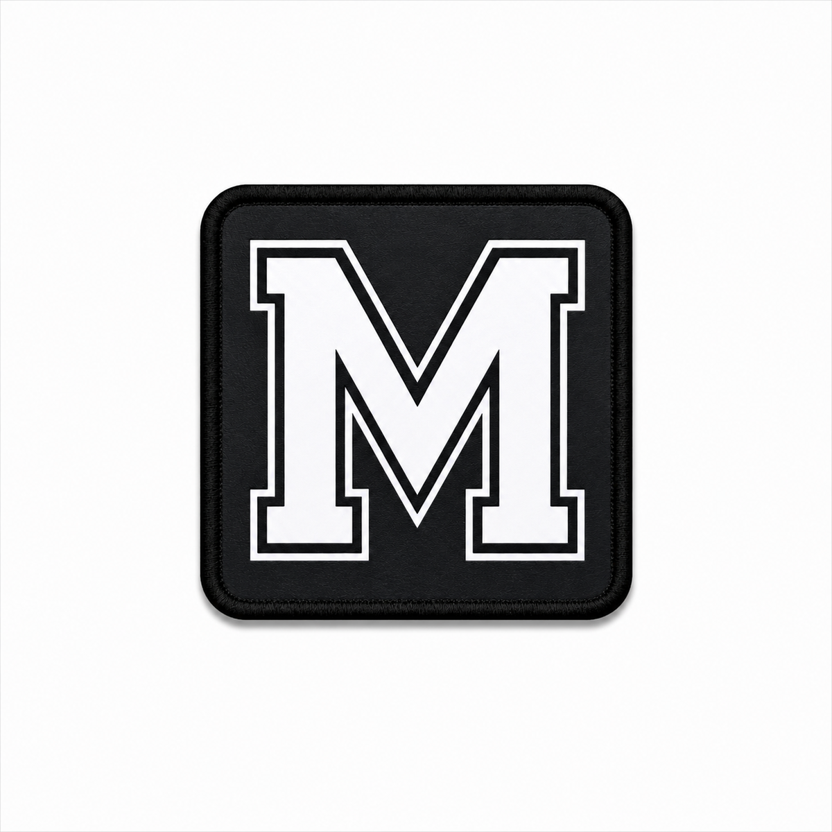 Patch Siyah Harf Arma - 30 Harf Seçeneği