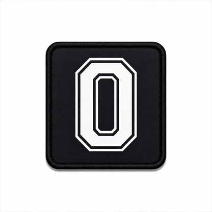 Patch Siyah Harf Arma - 30 Harf Seçeneği