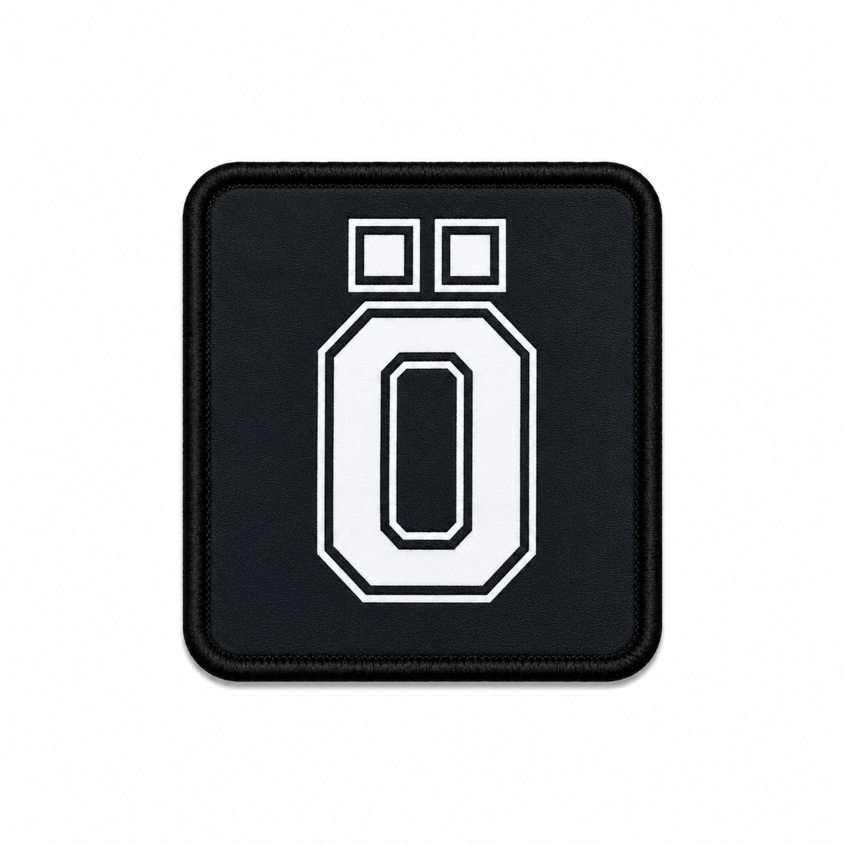 Patch Siyah Harf Arma - 30 Harf Seçeneği