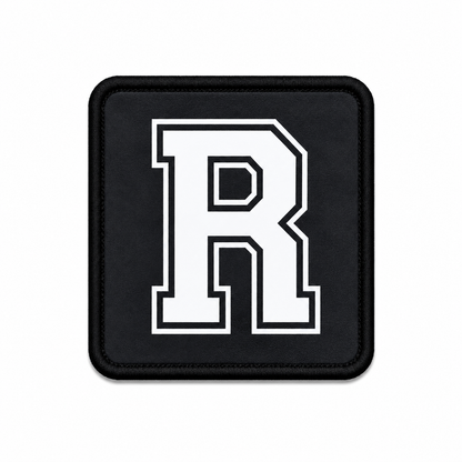 Patch Siyah Harf Arma - 30 Harf Seçeneği