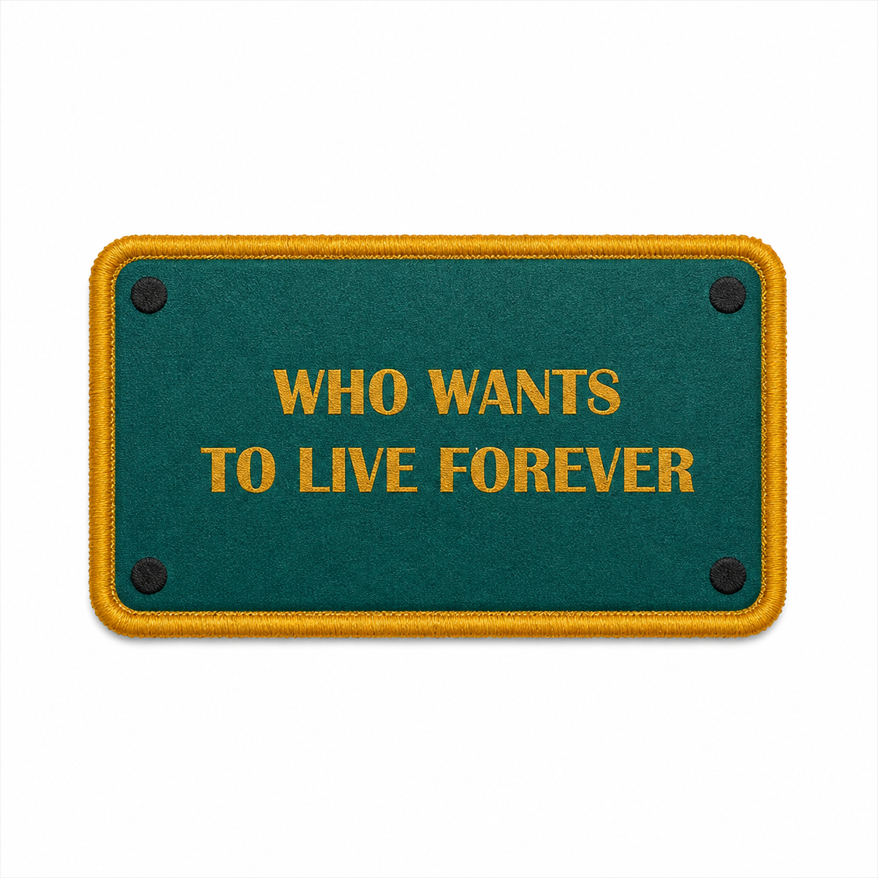 Patch Arma - WHO WANTS TO LIVE FOREVER